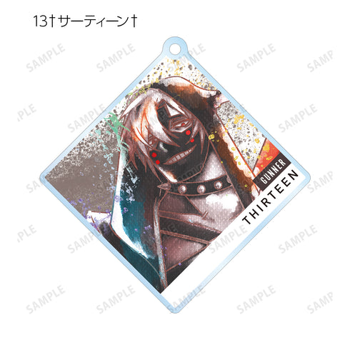『#コンパス 戦闘摂理解析システム』トレーディング Ani-Art aqua label アクリルキーホルダー ver.A(全9種) BOX